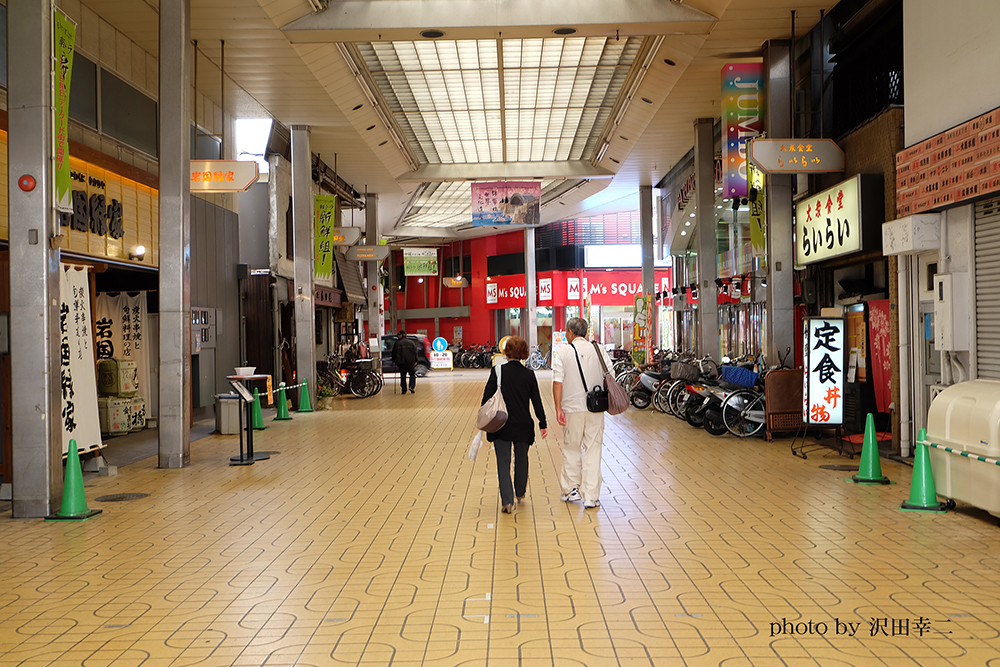 岩国駅前商店街の様子